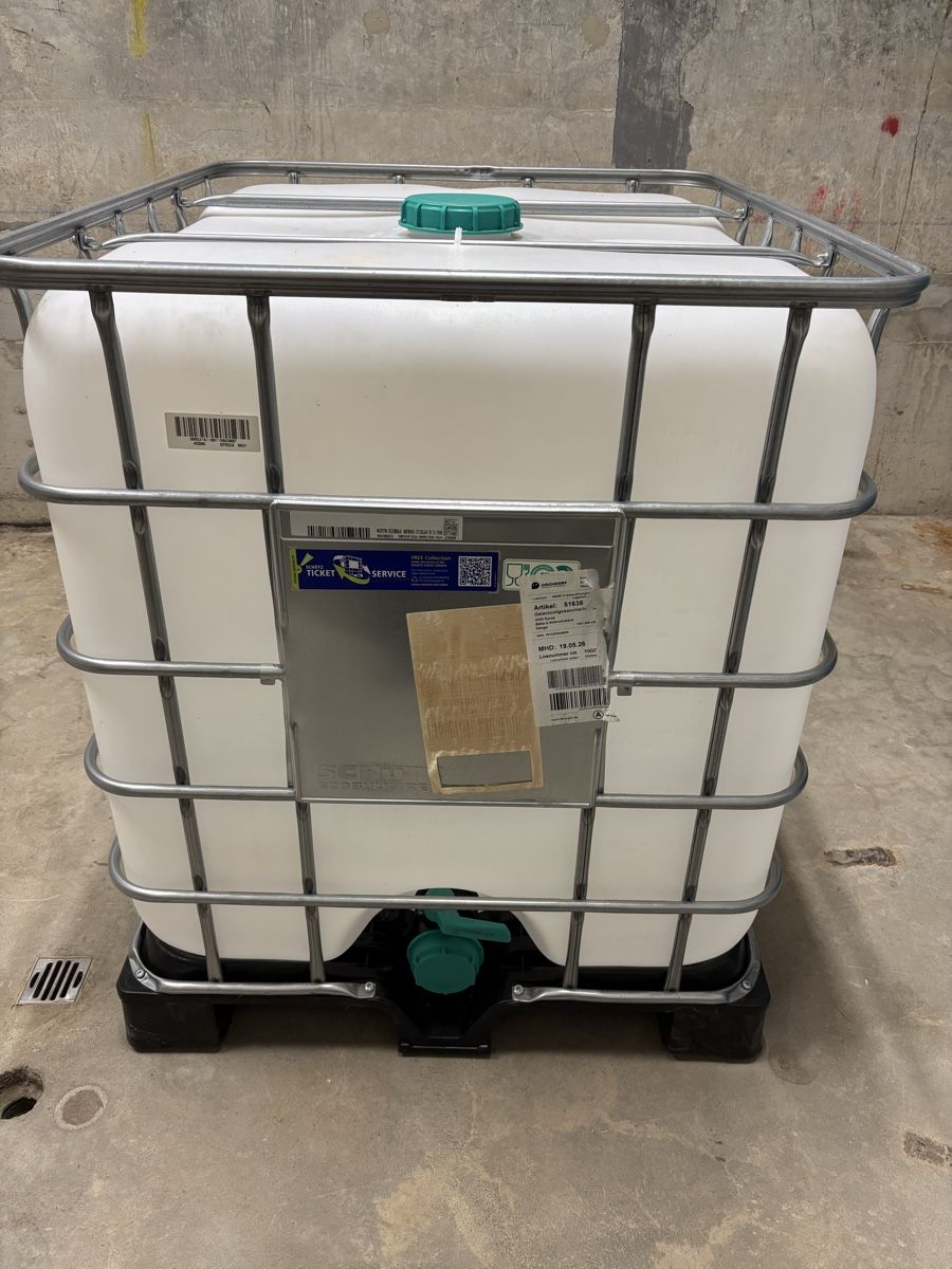 Tränken & Tröge: Wassertank 1000l – Neu (gemäss Beschreibung) aus Herisau von men_9hwl