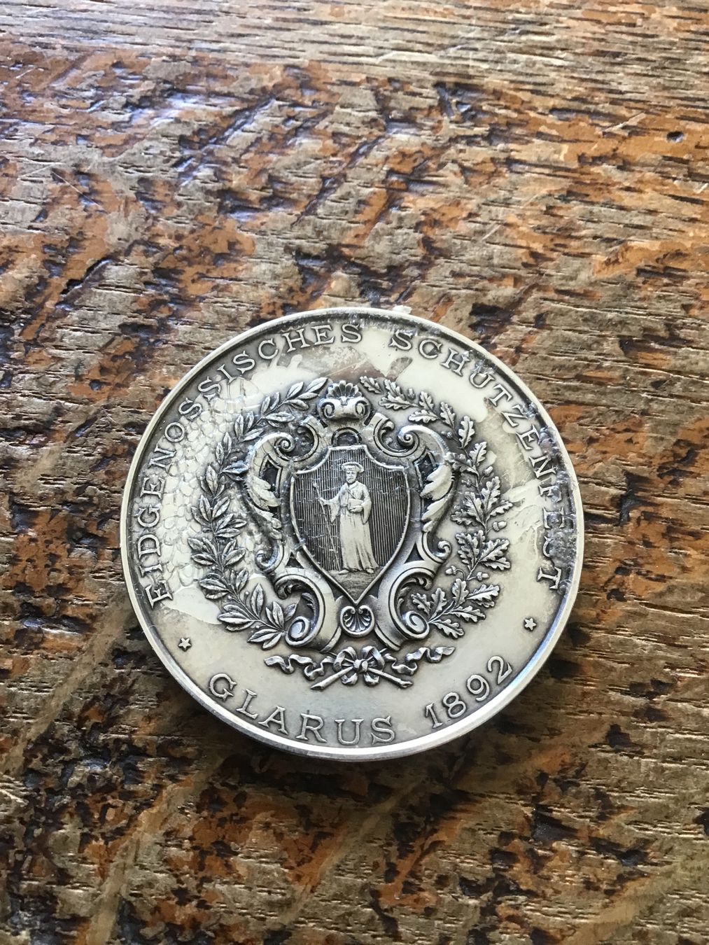 Medaglie: Médaille Eidgenossisches Schützenfest Glarus 1932 – Usato da Fully venduto da Ruby97 1