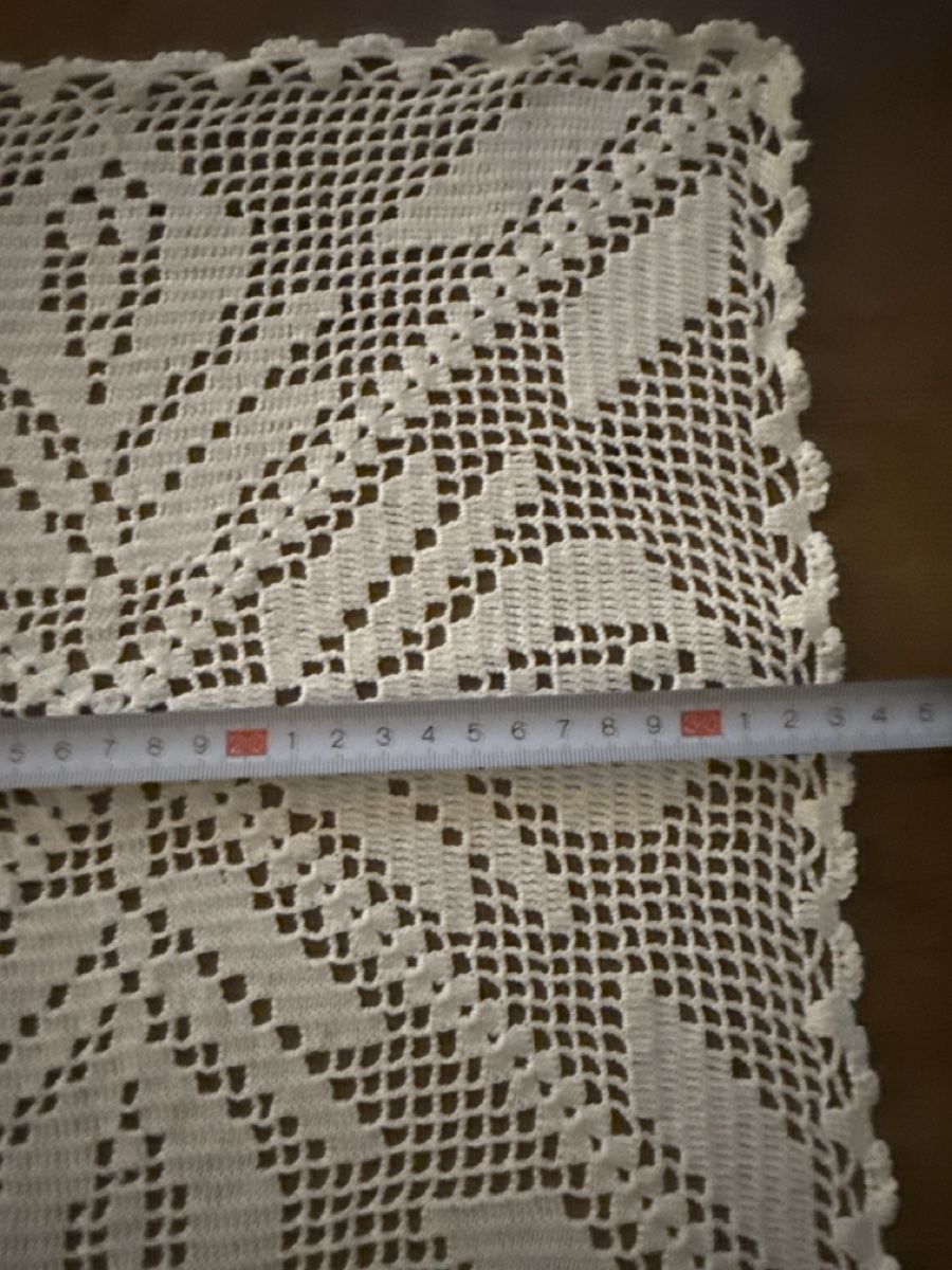 Sonstige Tischwäsche: Handgestrickte Deckchen, weiss, neuwertig, Frühling – Neu (gemäss Beschreibung) aus Spreitenbach von BIH2005 3