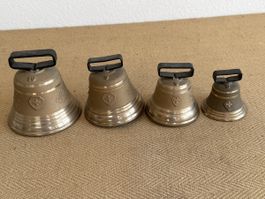 5 alte Schweizer Glocken Ziegenglocke Kuhglocke