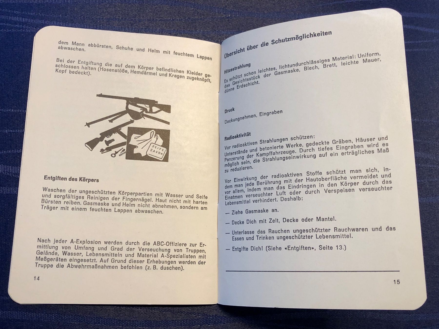 Documenti: Reglement 52.23 d Schweizer Armee über Atomwaffen – Usato da Steffisburg venduto da bwt56 4