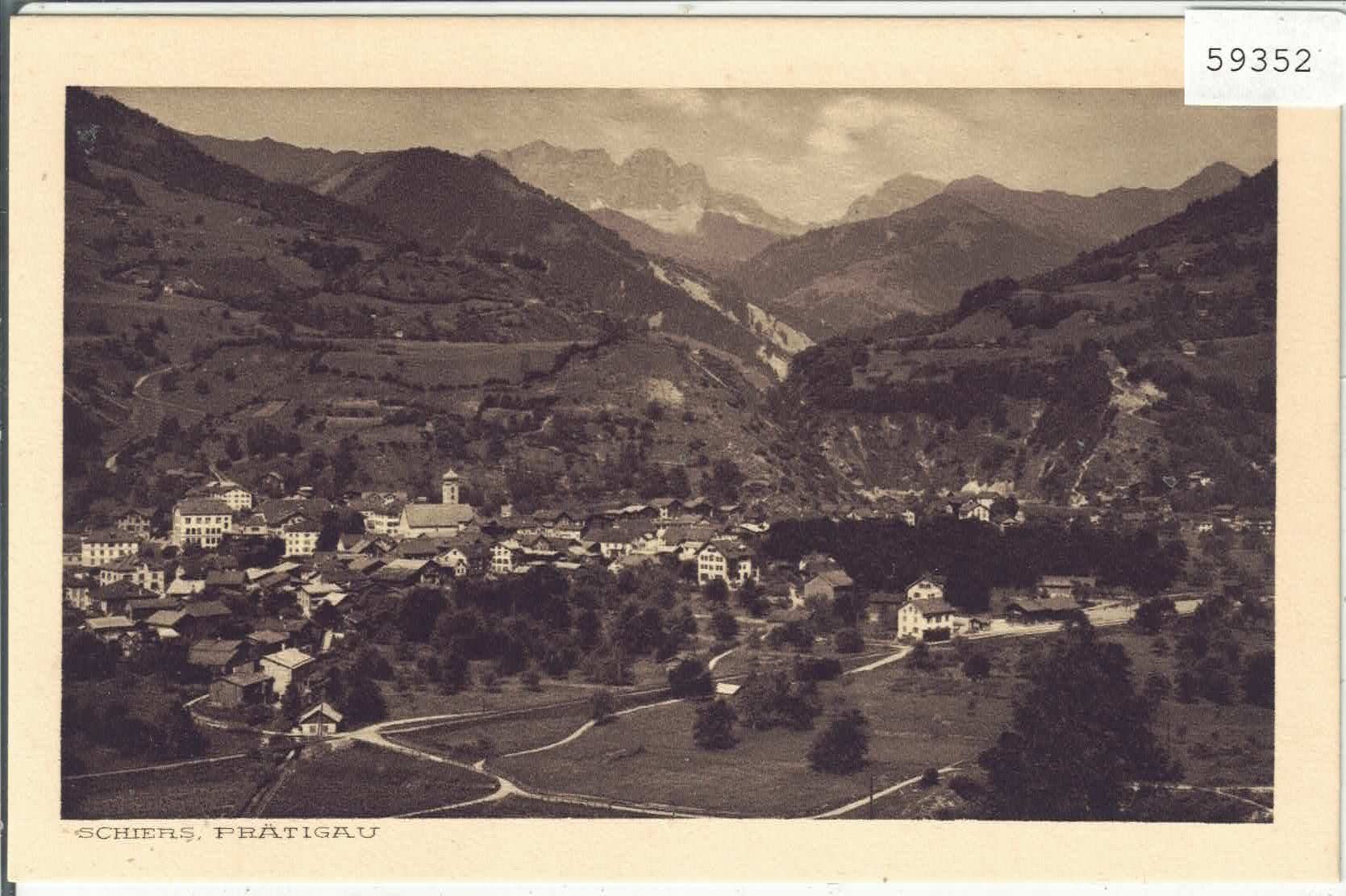 Cartoline postali: Schiers - Prättigau – Usato da Ettingen venduto da Kartenplanet