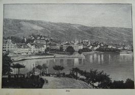 Zug Xylographie von 1907