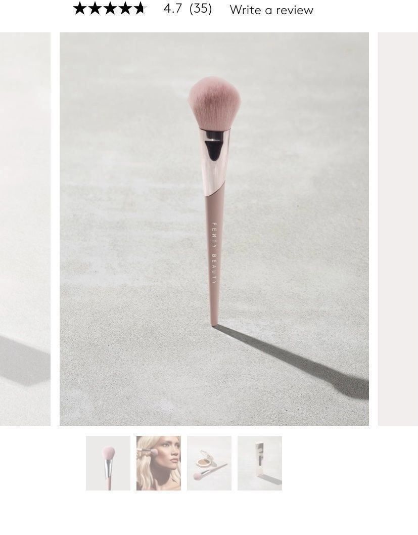 Fenty Gesichtspflege: Fenty Bronzer Brush,neu, Ladenpreis CHF47.90 – Neu und originalverpackt aus Zürich von deruja 8