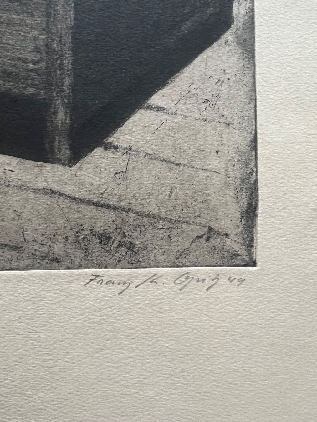 Grafica & Litografie: Franz K. Opitz, handsigniert und nummeriert – Usato da Rain venduto da Pic-Ass 3