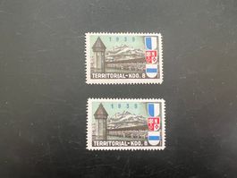 Soldatenmarke KDO  2 Stk. ** 1939  (5354)
