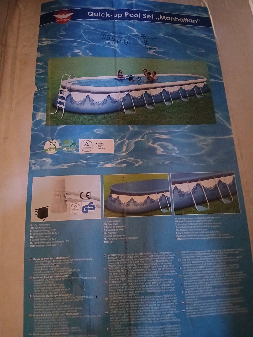 Piscine: piscine neuve – Nuovo e nell'imballaggio originale da la chaux-de-fonds venduto da Melacora35