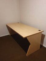 Schreibtisch Holz Hell 160x80cm Praktisch für Büro / Home...
