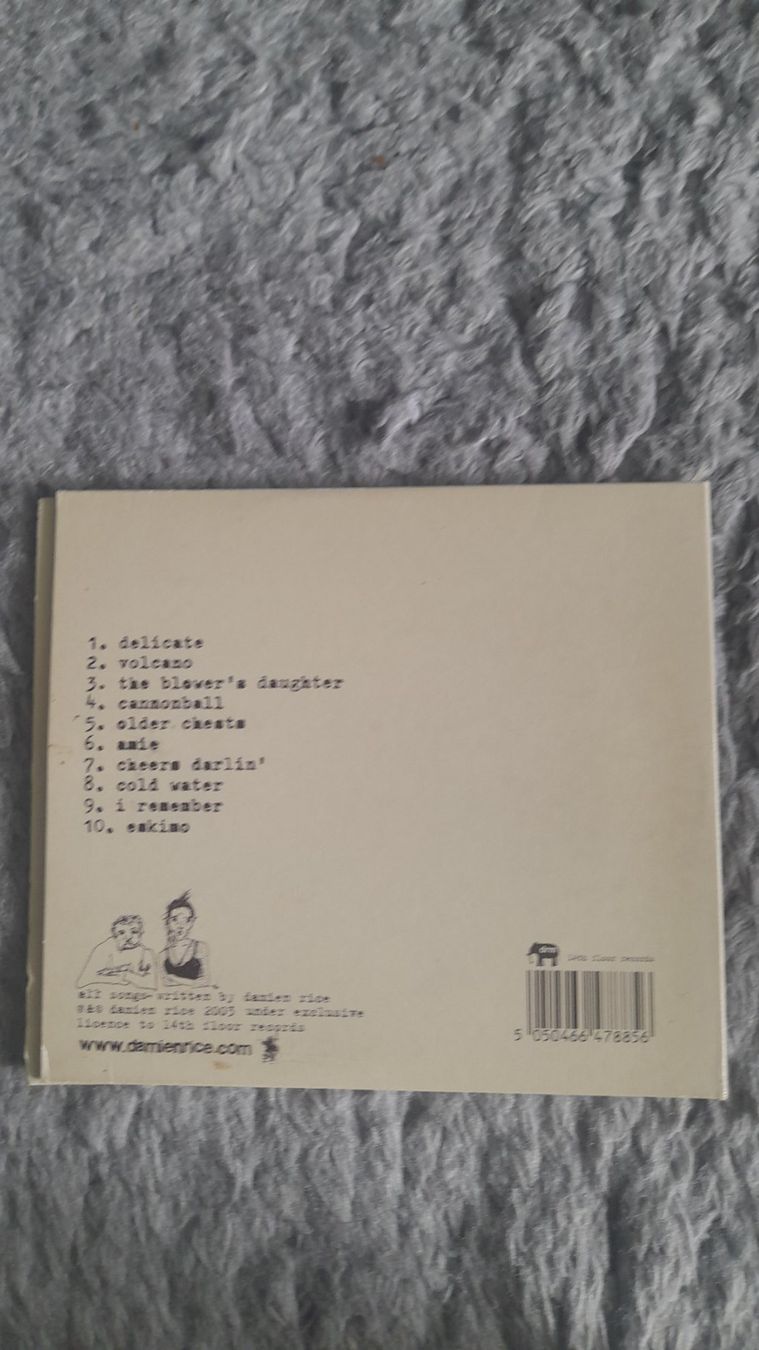 CD: DAMIEN RICE   O     CD – Usato da Wetzikon ZH venduto da Ramones01 1
