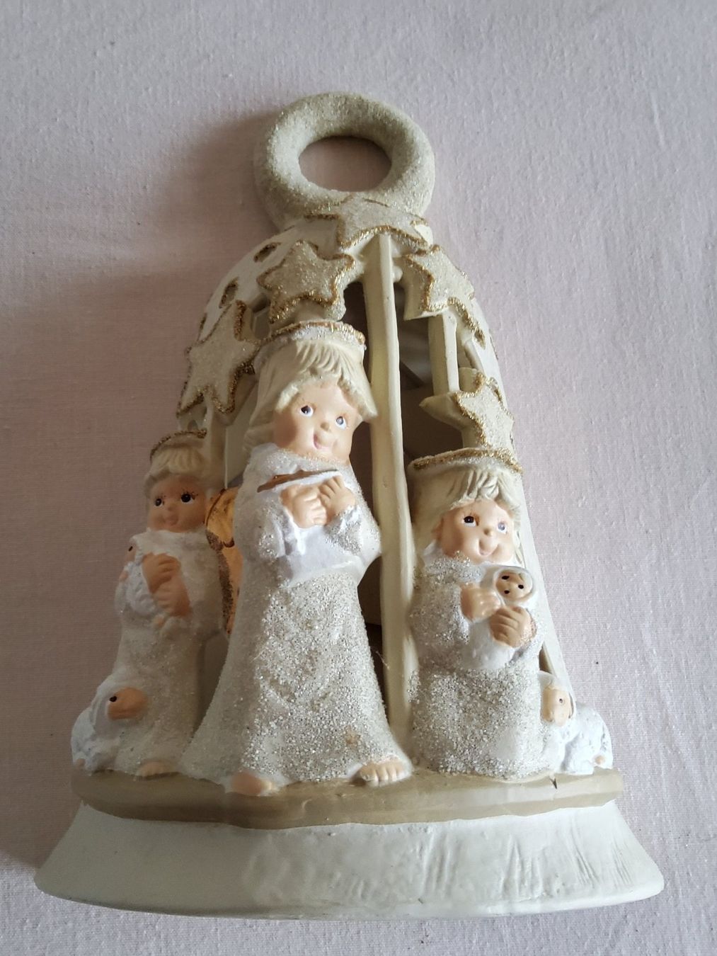 Portacandele: Teelichterhalter mit drei Engel – Usato da Villnachern venduto da RicardoMary