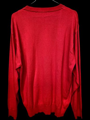 Maglioni & Felpe: VIACORTESA Roter Pullover mit Rautenmuster - Größe 50 – Usato da Zug venduto da vinokilo 4