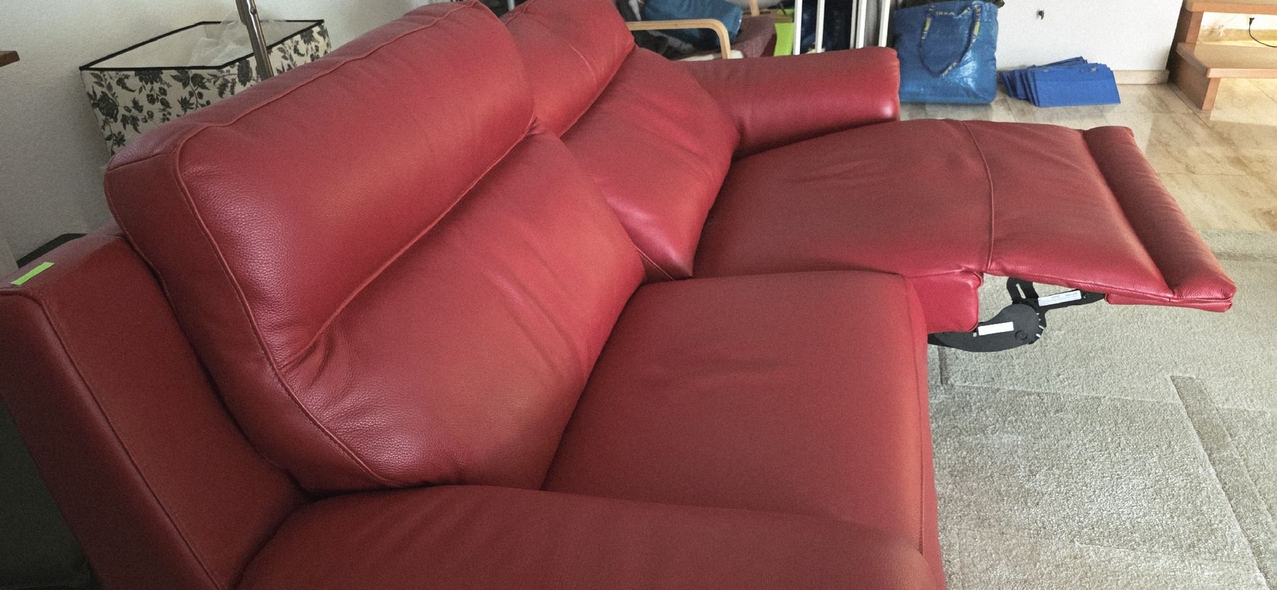 Divani: 3-Relaxsofa Leder Louvre – Usato da St. Pantaleon venduto da dor_5yzm 9