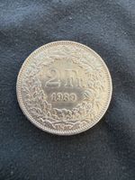 Pièce rare : 2 Francs 1939 - Helvetia, parfait état!