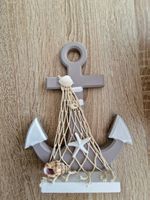Maritime Sommer deko, Dekoration, Meer, Anker, Muschel, Holz