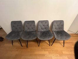 Drehstühle samt grau