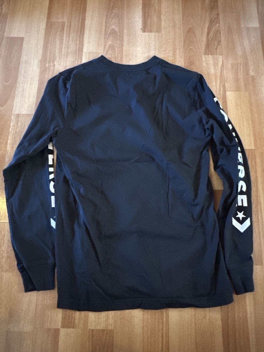 Converse Maglioni & Felpe: Converse Langarm Shirt Schwarz Gr. S einf. Brustweite 49cm – Usato da Wald AR venduto da Jakusi95 1