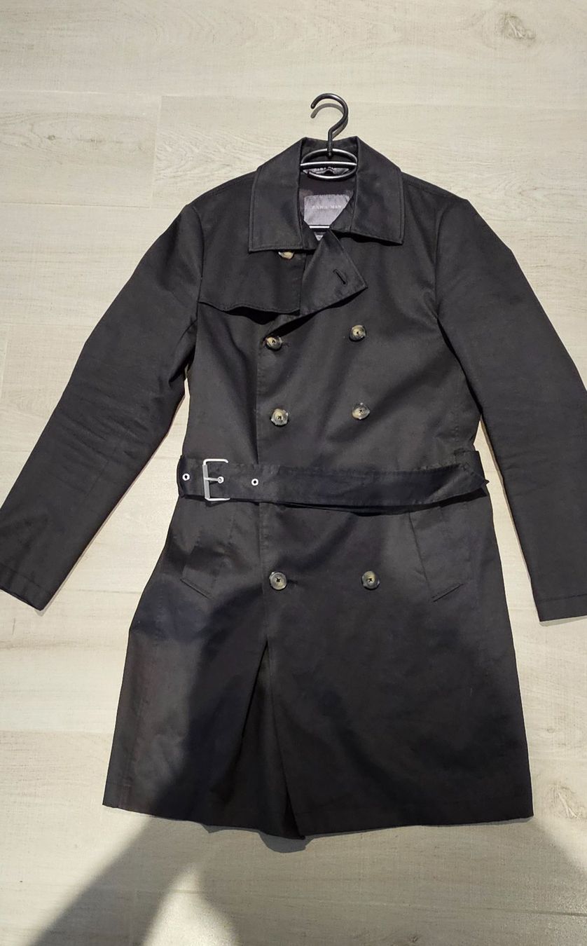 Zara Cappotti: ZARA Trenchcoat Schwarz Grösse M – Usato da Bad-Ragaz venduto da Joker731 6