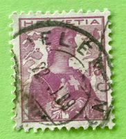 Nr.122 Brustbild der Helvetia mit Schwert GESTEMPELT    
