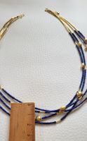 585 Gold Collier Mit Lapizlazuli
