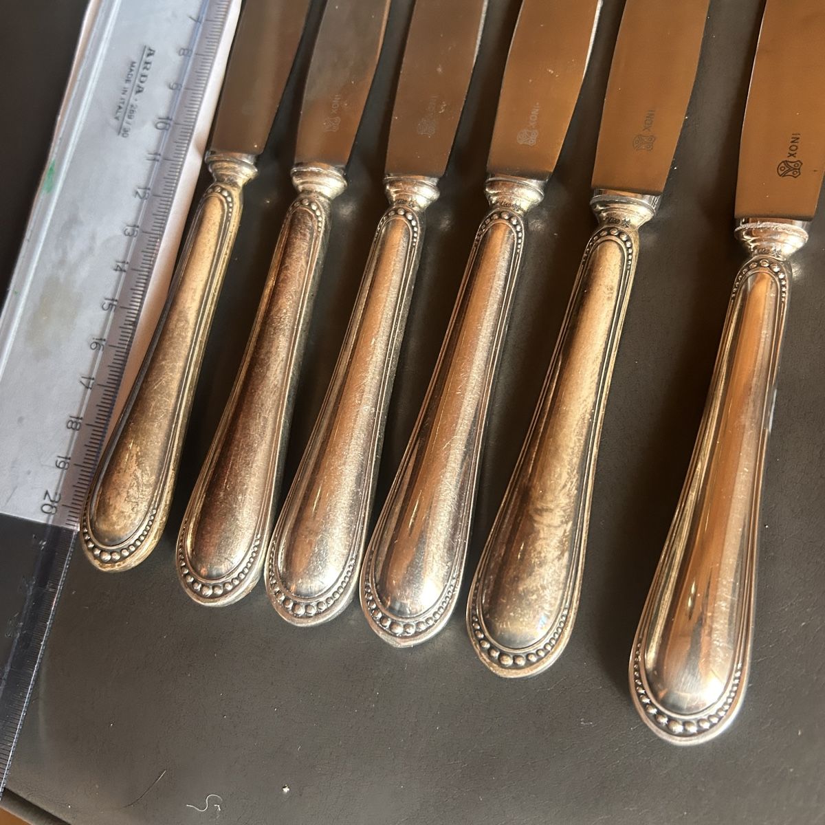 Jezler Besteck: 6 Jezler Messer Perle – Gebraucht aus Basel von bellespirit 5