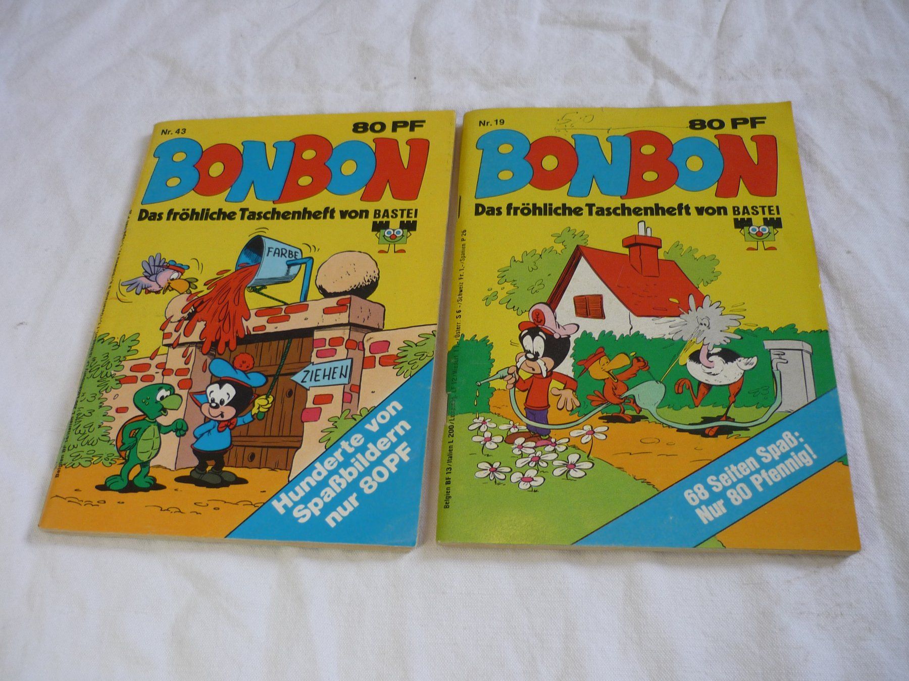 Fumetti: 2x Comics - BonBon 19 + 43  - Heftli - Bastei – Usato da Beringen venduto da Flatretriever