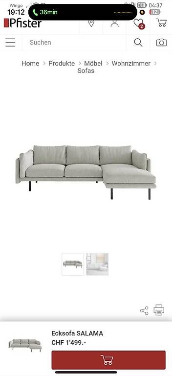 Pfister Sofas: Sofa – Gebraucht aus Romanshorn von alice.w 2