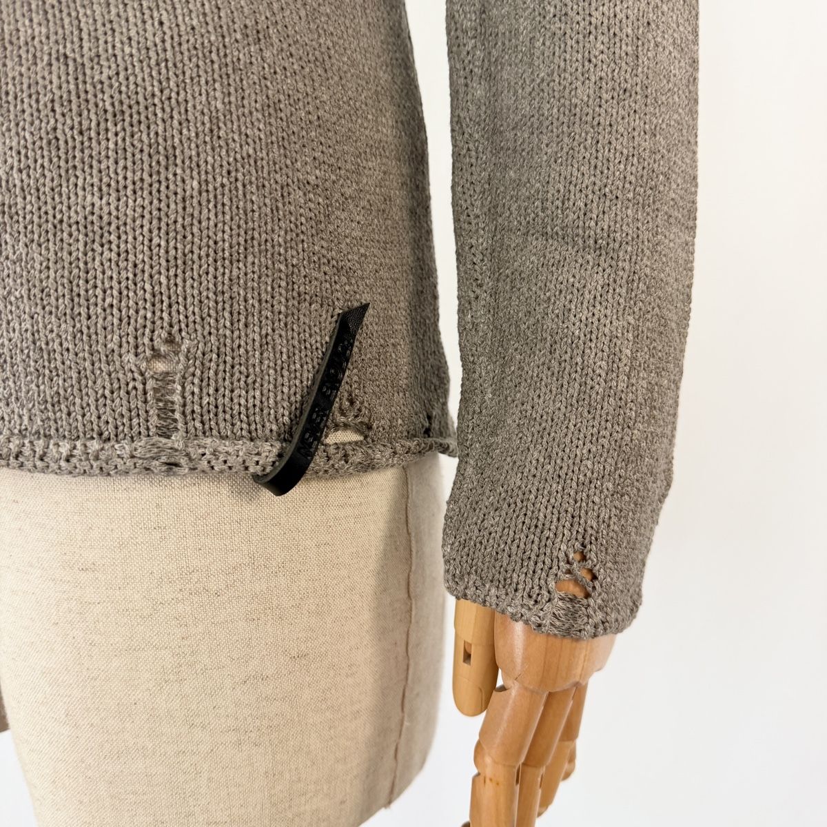Pullover & Sweatshirts: NEVER ENOUGH Distressed Cotton Knit Pullover – Neu (gemäss Beschreibung) aus Emmen von Nightingale_2022 4