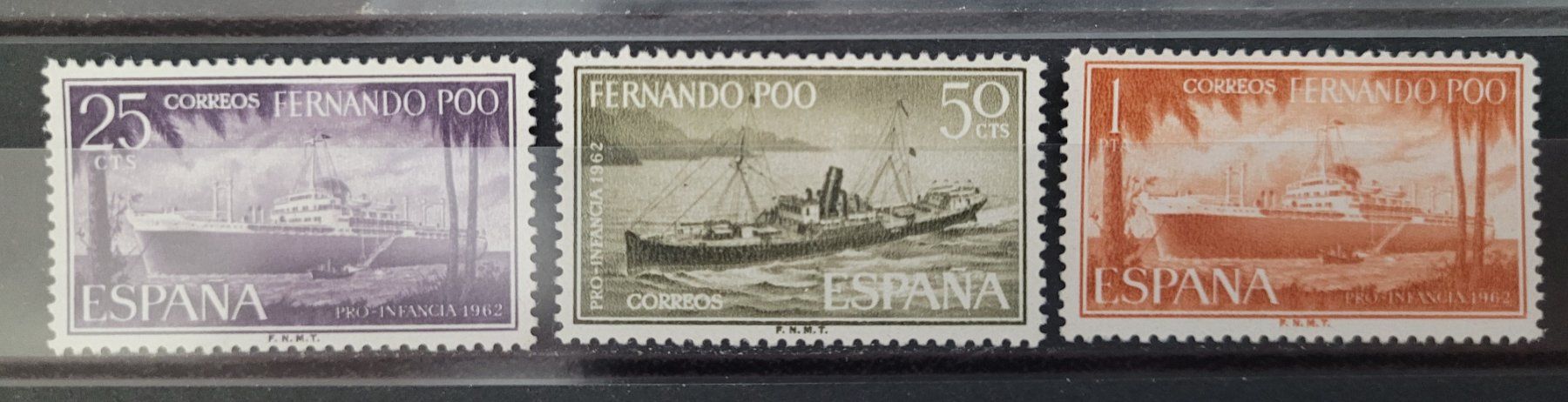 Alle Briefmarken: FERNANDO POO - SPANIEN / ESPAGNE – Gebraucht aus Neftenbach von Mador6