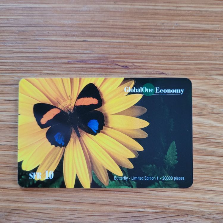 Carte Téléphonique GlobalOne – Vue Aérienne D'île, 2000 Pta (Espagne)