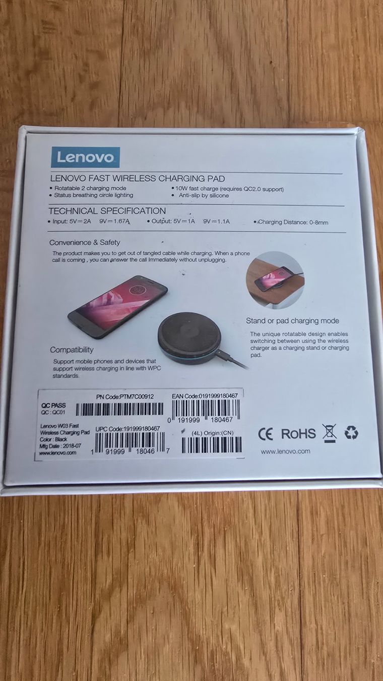 Lenovo Caricabatterie: Mobiletelefon Ladegerät Lenovo W03 – Nuovo (secondo la descrizione) da Rafz venduto da Domimir 7