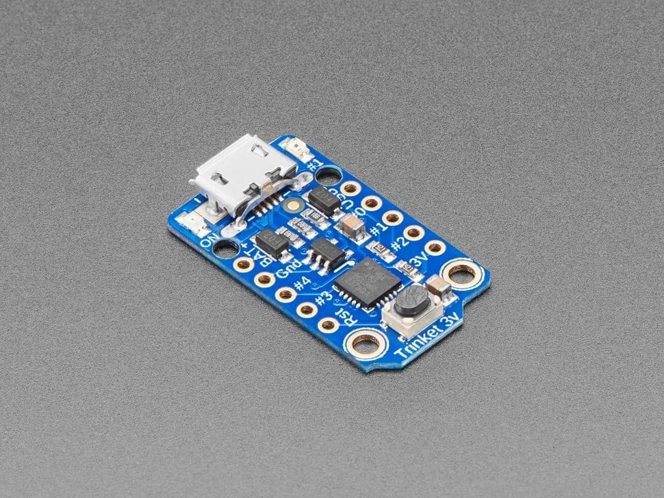 Elektronikbauteile: Adafruit Trinket Mini Microcontroller 3.3V Logic – Neu und originalverpackt aus Basel von tniederlaender 4