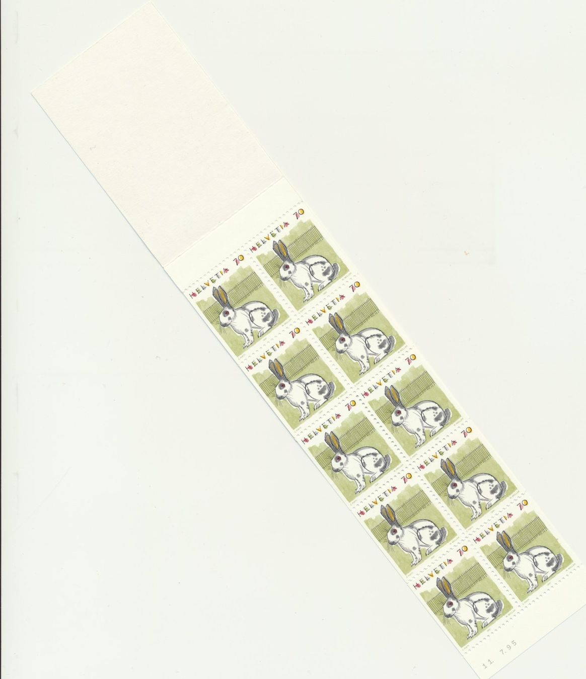 Alle Briefmarken: 1995 B - Post, Markenheftchen, ** postfrisch – Neu (gemäss Beschreibung) aus Winterthur von Zupogeru 1
