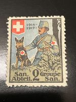 Soldatenmarke Sanität Abteilung 2 1. WK ungestempelt