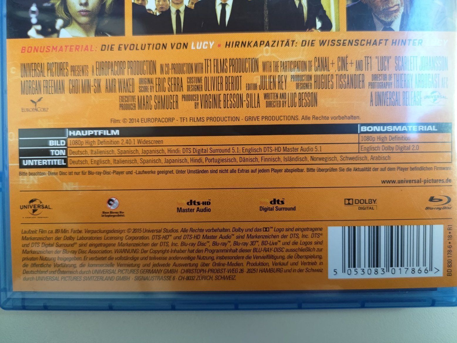 Tutti i DVDs: Lucy – Usato da Liestal venduto da Kratzilla 3