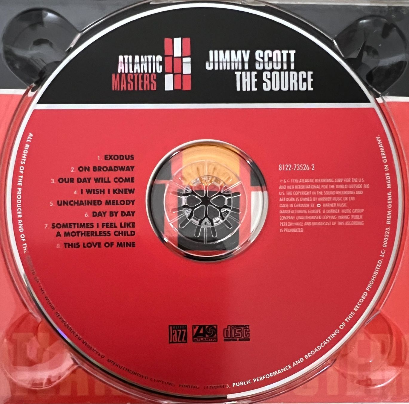 CDs: Jimmy Scott / The Source – Gebraucht aus Bischofszell von kustavi 2