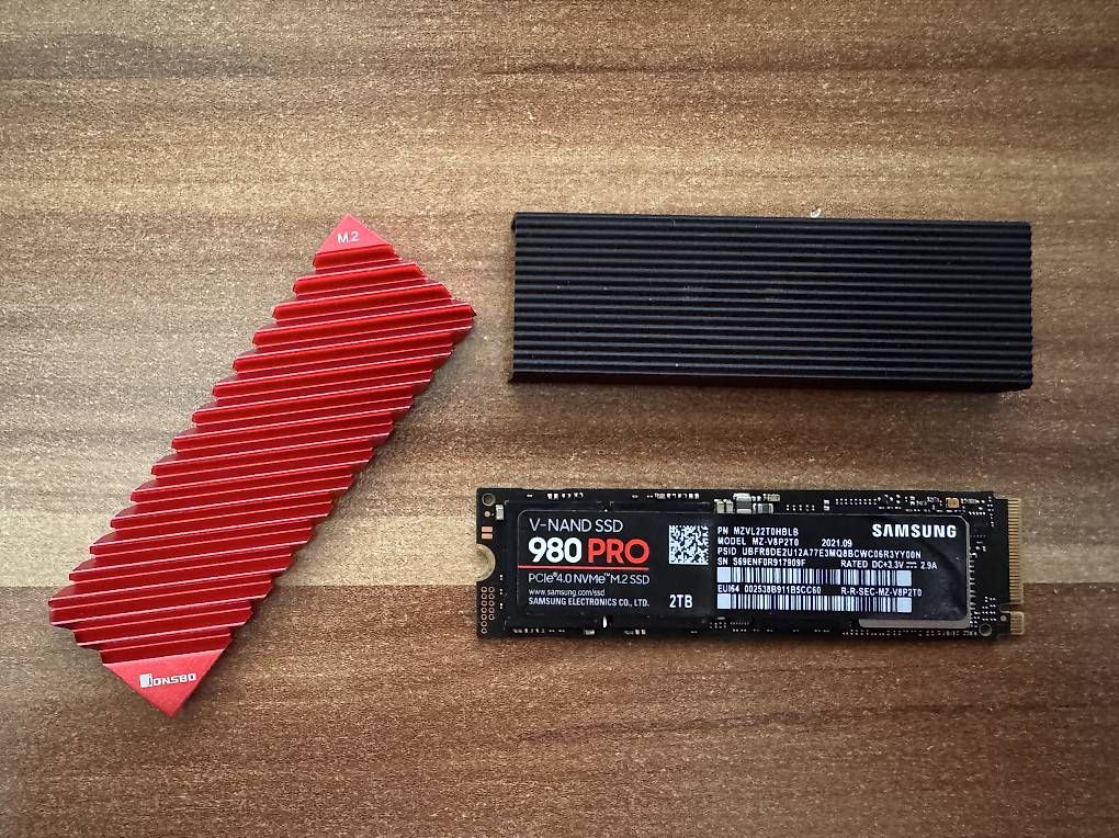 Samsung Disques durs: Samsung 980 PRO | 2TB | SSD mit Heatsink | gratis Versand – D'occasion à Wetzikon ZH par etc_jjd9