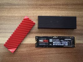Samsung 980 PRO | 2TB | SSD mit Heatsink | gratis Versand