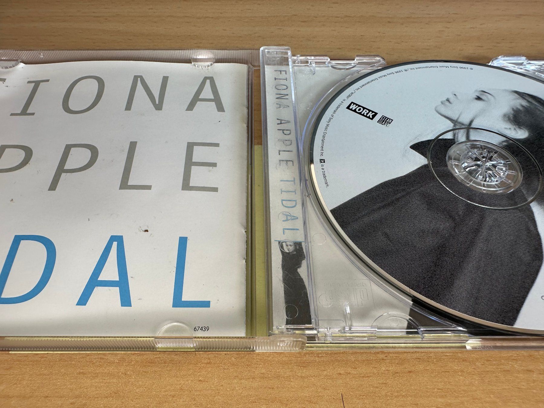 CDs: Fiona Apple – Tidal – D'occasion à Rikon im Tösstal par Alpenmutz 2