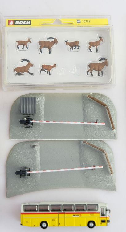 NOCH Skifahrer-Figuren Set Für Modellbahn H0 – 6 Handbemalte Miniaturen, Je Ca. 2,2 Cm