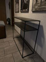 Schwarzes Regal / Konsole