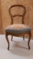 Antiker Stuhl 🪑 Barock mit Blumenmuster 💐Vintage sehr Chic