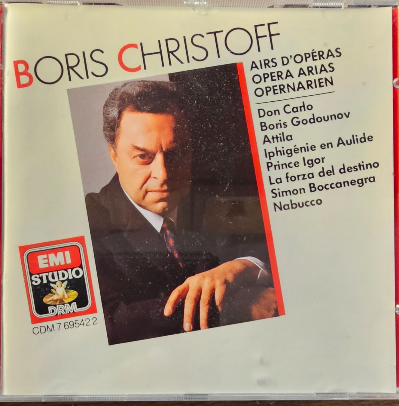 CDs: Boris Christoff -  Airs D'Opera / Opera Arias – Gebraucht aus Wahlen b. Laufen von Cg10