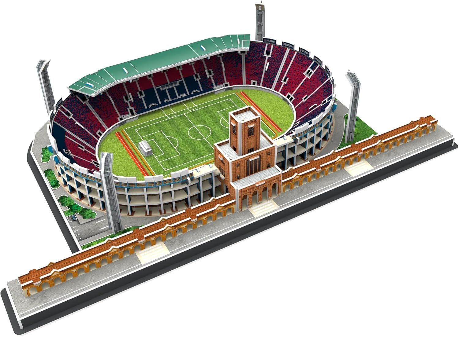 Puzzles: FC Bologna Stadion 3D Puzzle – Neu und originalverpackt aus Wil SG von Football-Legends 3