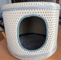 Katzenbett für drinnen und draussen mit Reissverschlüssen