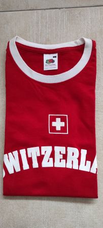 T-Shirt Souvenir Switzerland Unisex NEU
