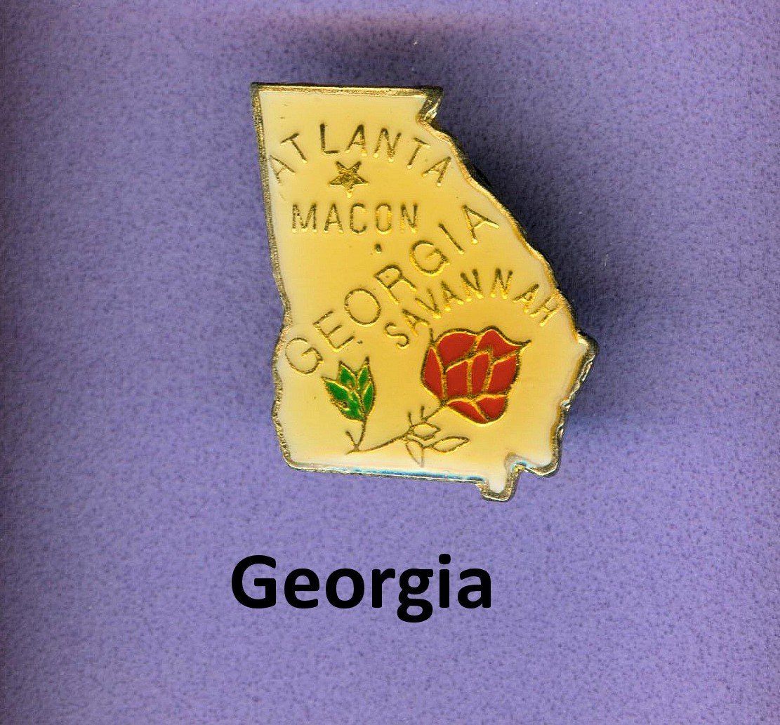 Placchette & Badge: USA   Georgia – Usato da Winterthur venduto da Sammleroase