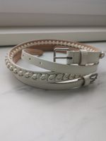 Alexander mcqueen double belt Gurt 75