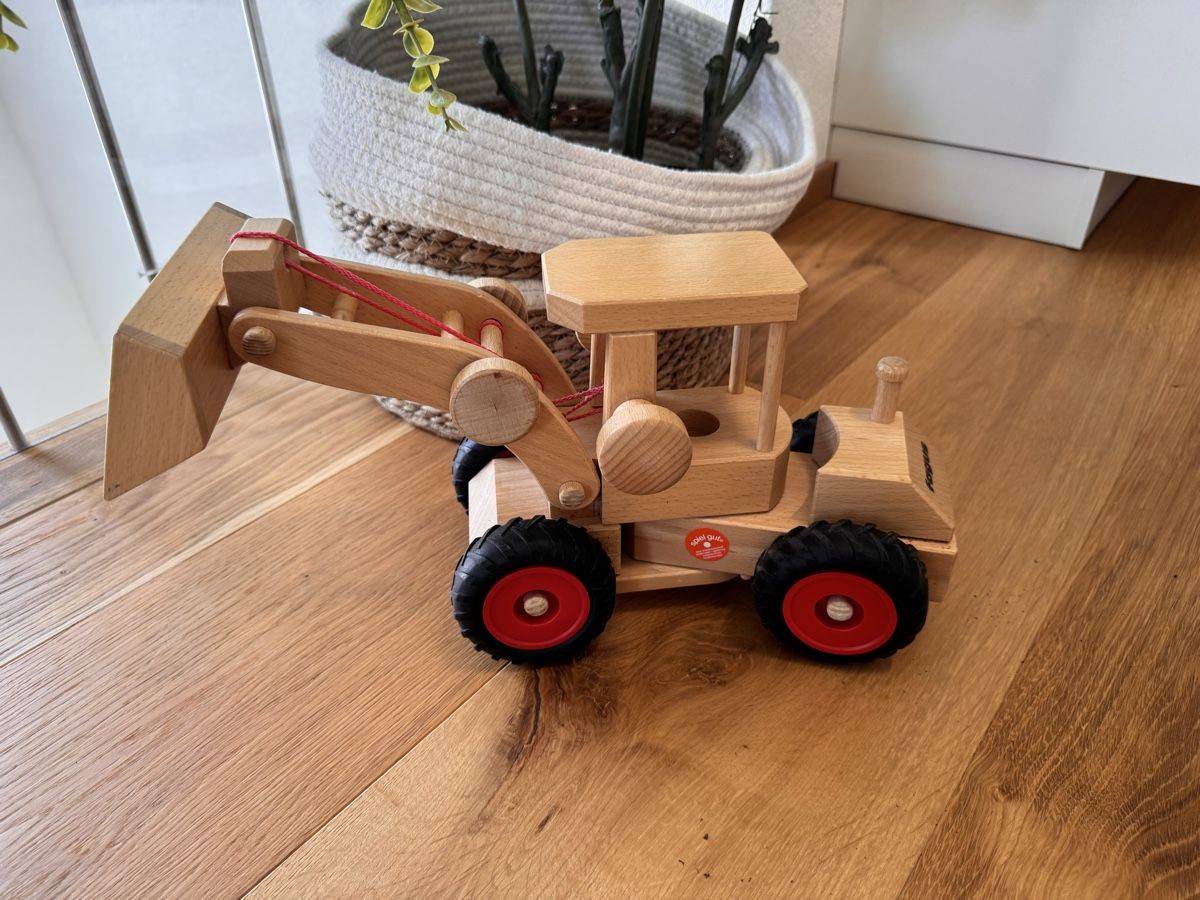 Spielzeuge: Holz Radlader Fagus – Gebraucht aus Oltingen von Funnyface 1