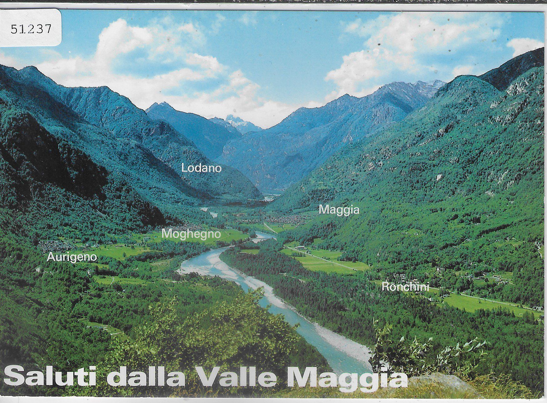 Cartoline postali: Saluti dalla Valle Maggia – Usato da Ettingen venduto da Kartenplanet
