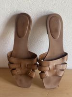Massimo Dutti Pantolette hellbraun Gr.40